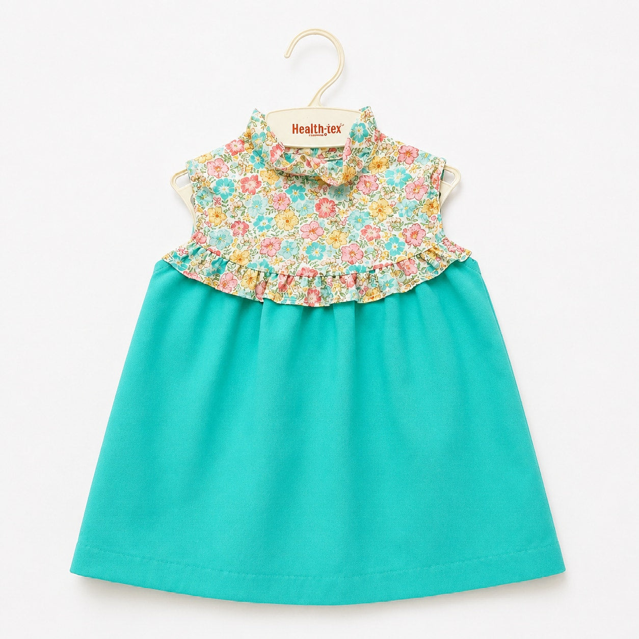 Mid-Century Terri Girl Teal Dress + Overcoat | Girls 2T