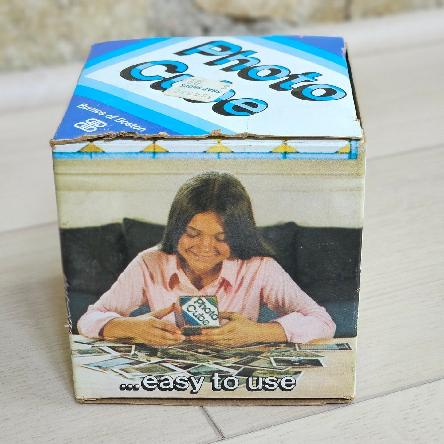 1970s Photo Cube