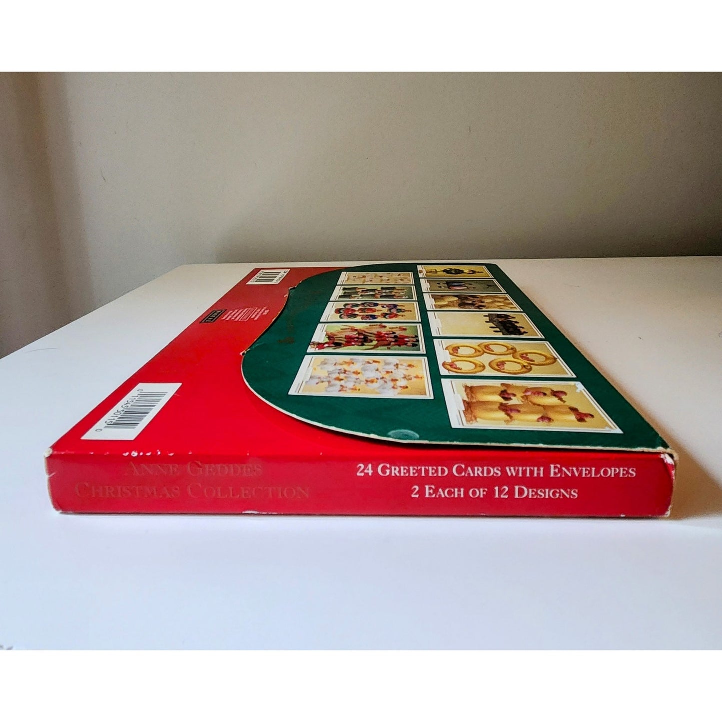 Vintage Anne Geddes Christmas Card Set | 24 1990s Twelve Days of Christmas