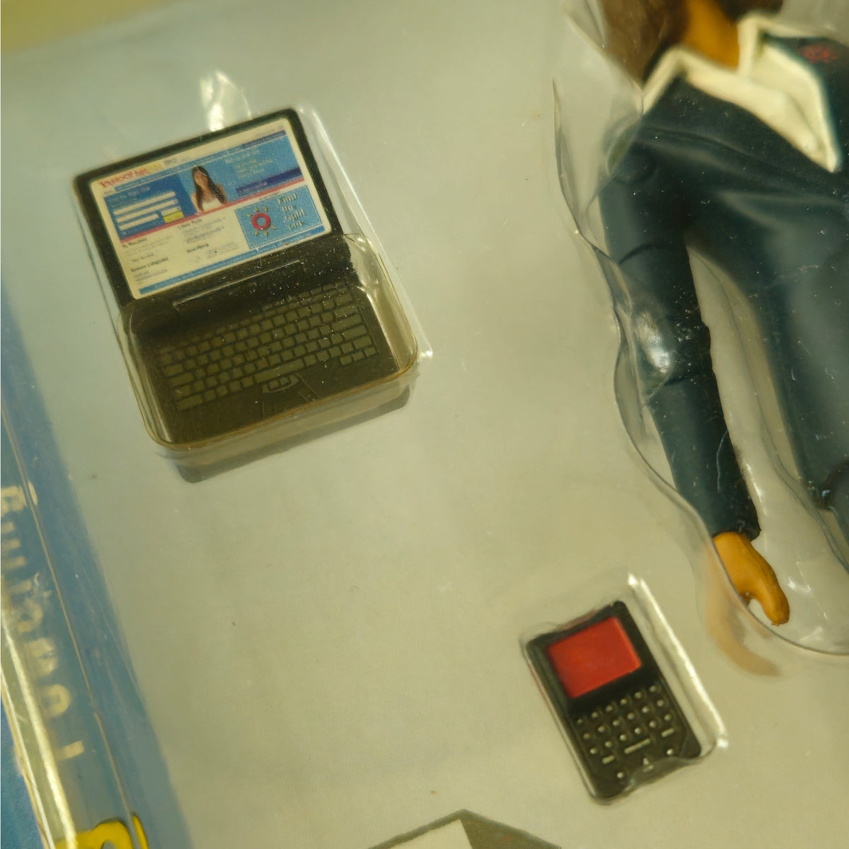 NIB Vintage Yahoo! HotJobs Super Recruiter Action Figure | Y2K 2005 HR Promo