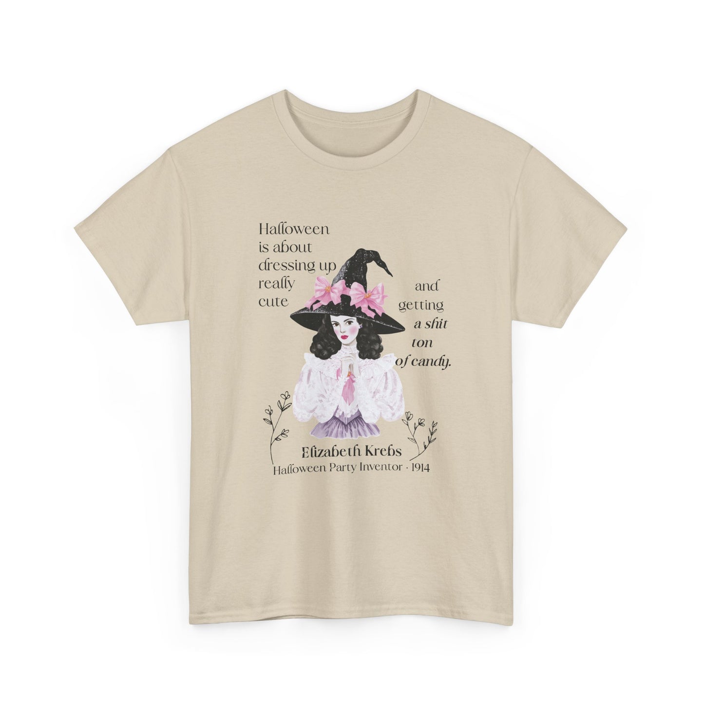 Elizabeth Krebs Halloween Witch Graphic Tee