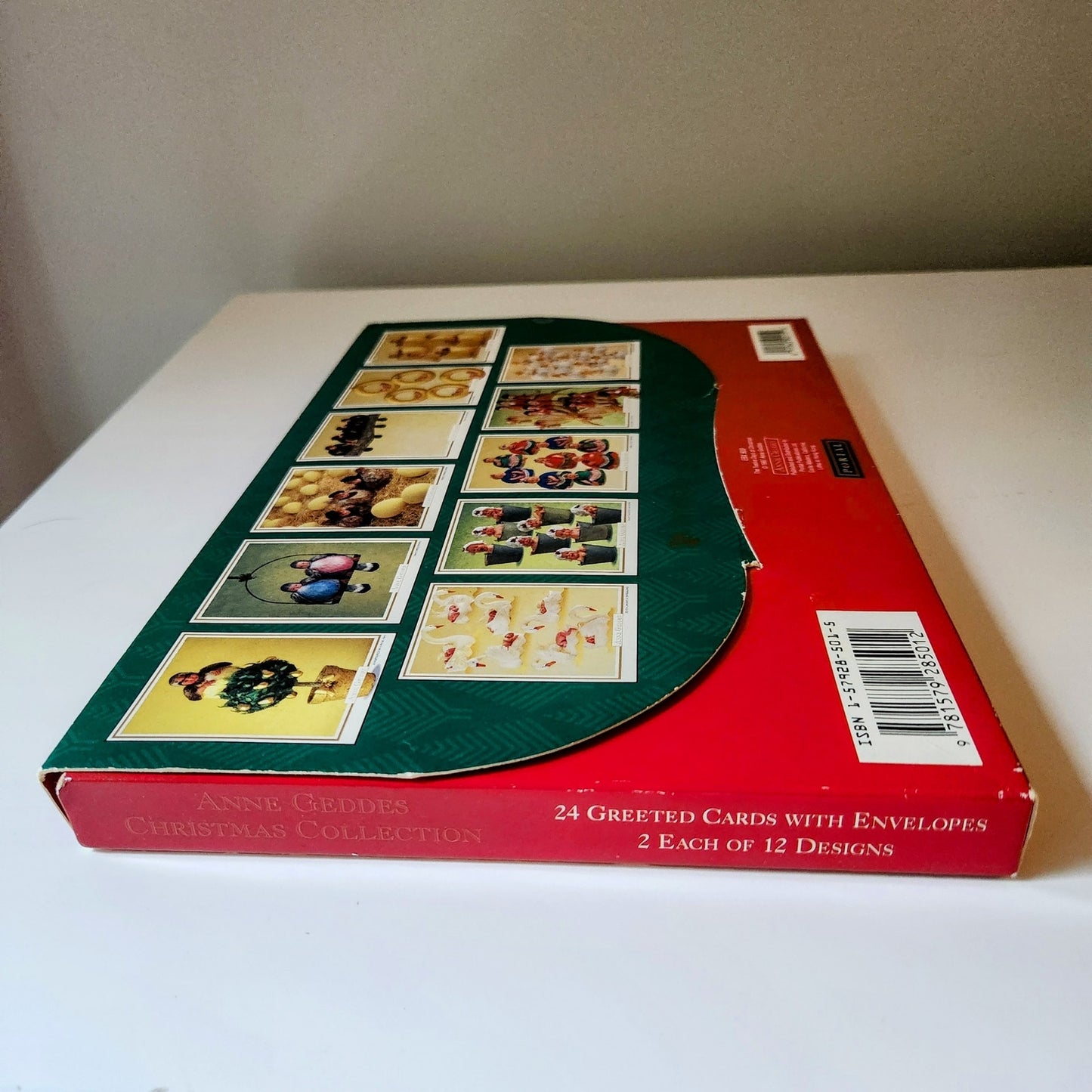 Vintage Anne Geddes Christmas Card Set | 24 1990s Twelve Days of Christmas