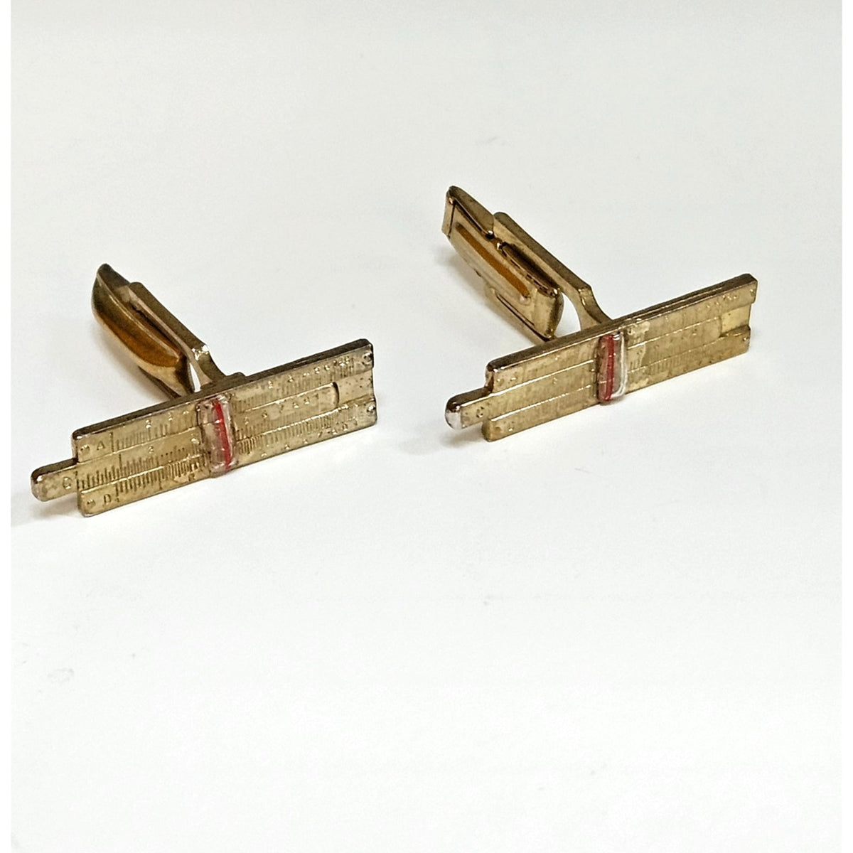 MCM Slide Rule Cufflinks