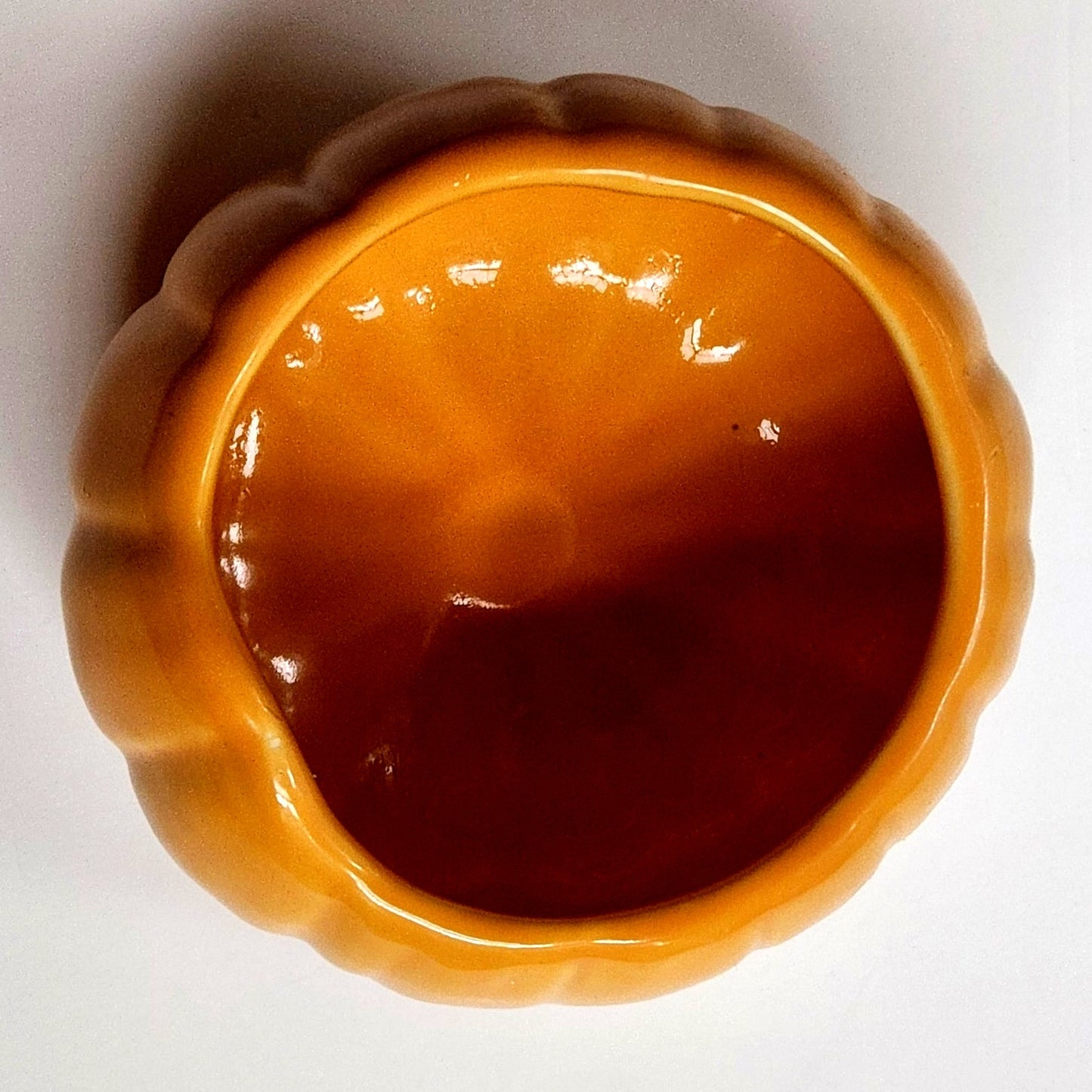 🎃 Williams Sonoma Pumpkin Lidded Bowl – Ceramic Covered Dish – Autumn Serveware