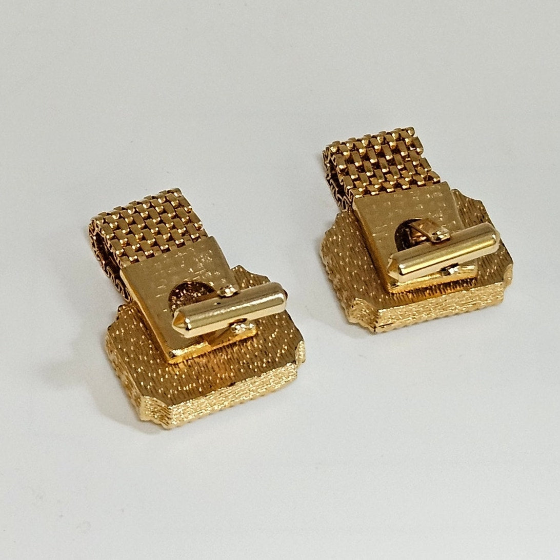 MCM Destino Nephrite Jade Cufflinks