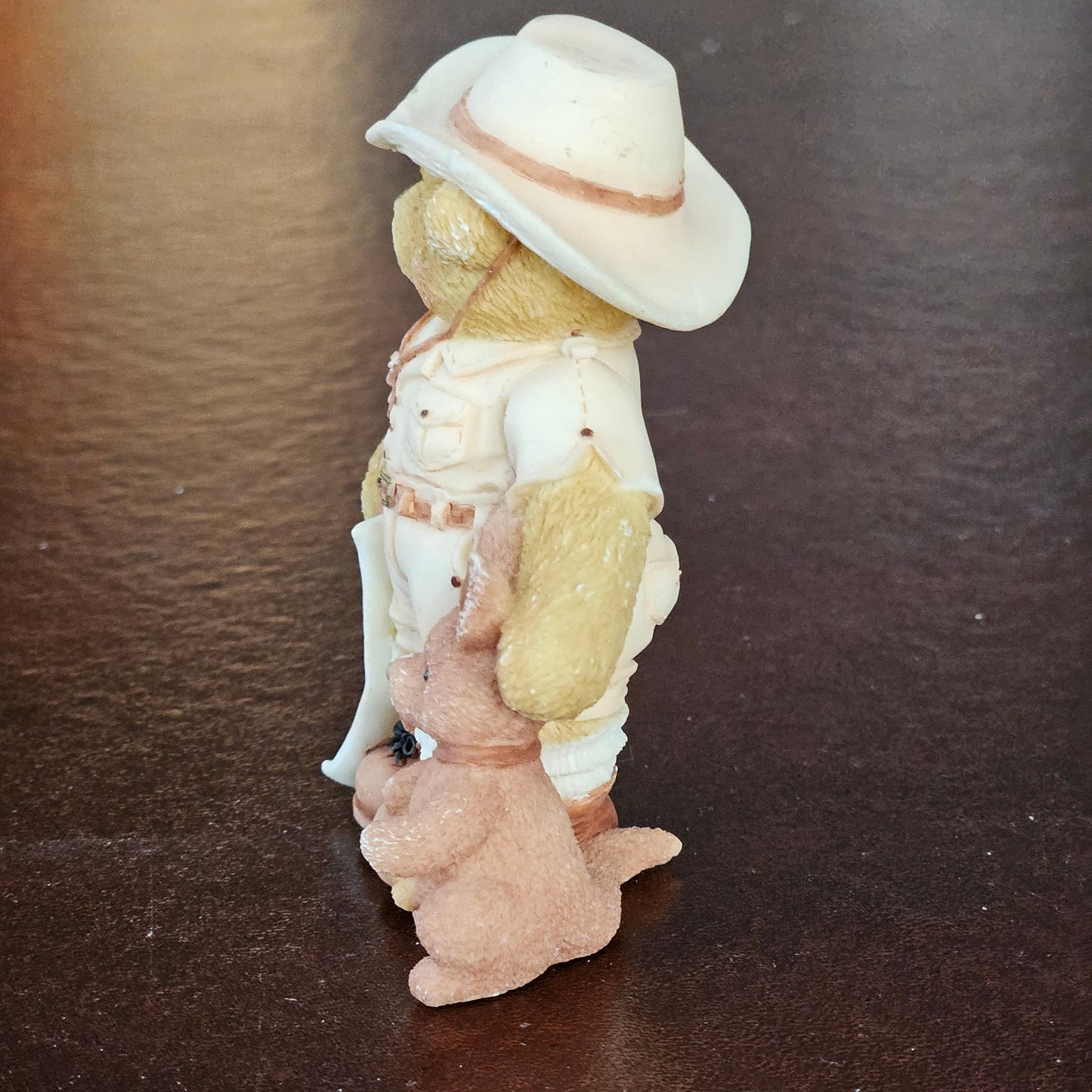 Vintage 1997 Bazza from Australia Figurine – Priscilla Hillman for Enesco – Teddy Bear with Kangaroo