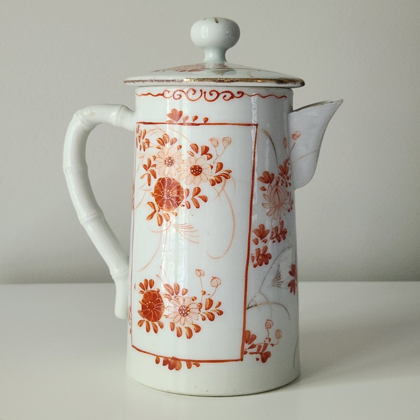Antique Japanese Chocolate Pot