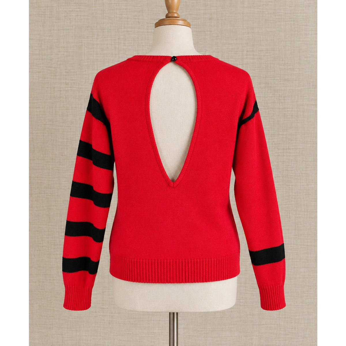1980s Tricoville Angora Lambswool Sequin Sweater | Women's S