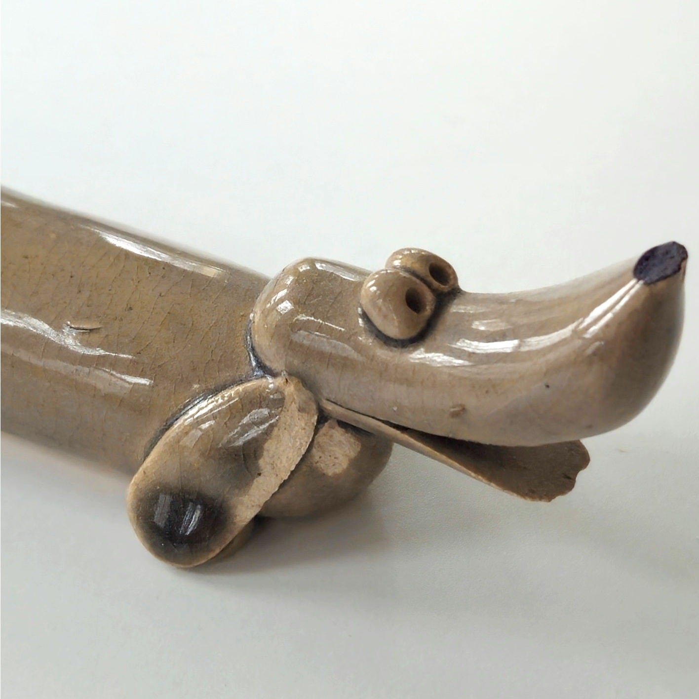 Mid-Century Dachshund Ring Holder