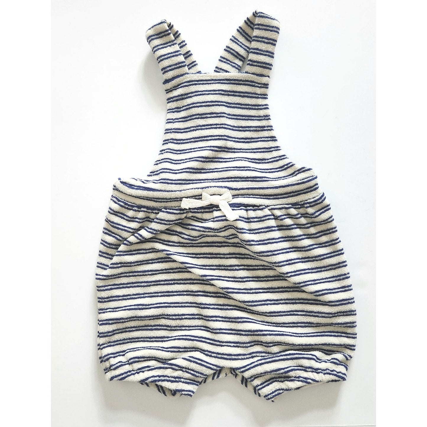 ⚓ Janie and Jack | Merchant Marine Striped Terry Romper | Baby 6-12M