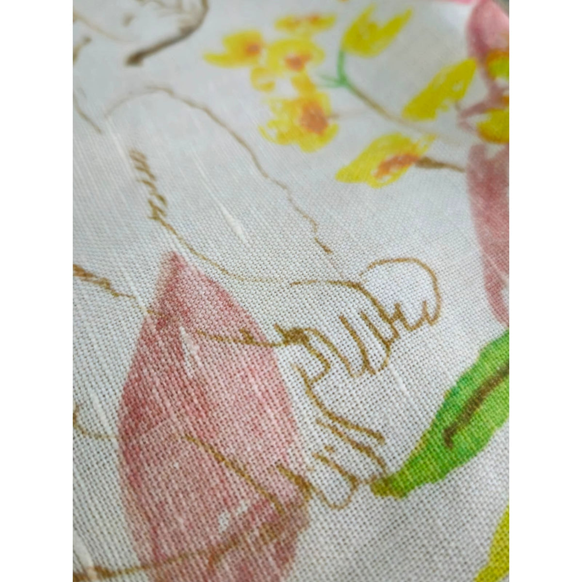 Anthropologie Discontinued Rebekah Maysles Kaveri Embroidered Monkey Pillow 14"