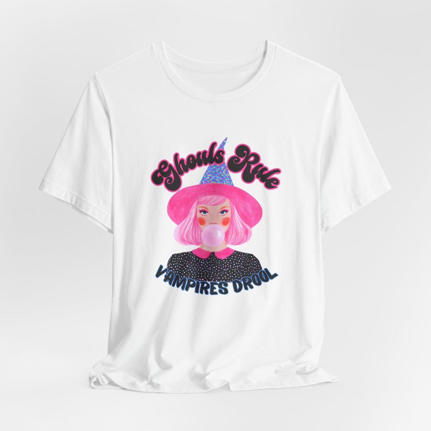 Ghouls Rule Halloween Graphic Tee