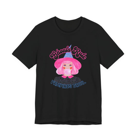 Ghouls Rule Halloween Graphic Tee