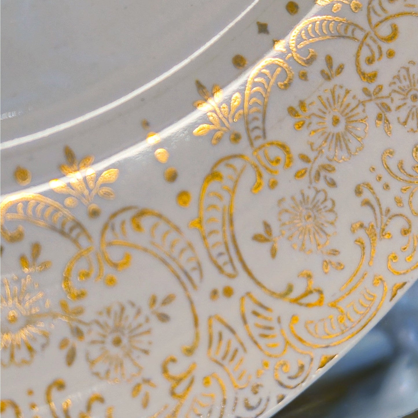 1940s–1950s American Limoges “China D’Or” Serving Platter – Triumph 22K Gold