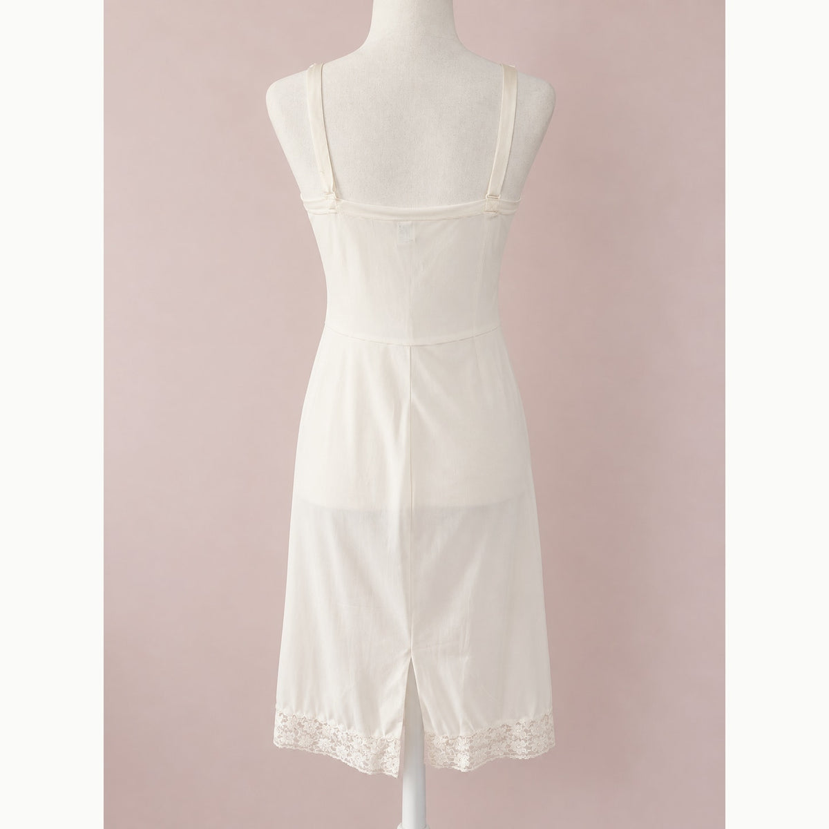 1970s Monsanto Ivory Nylon Full Slip | Women's 34 S/M