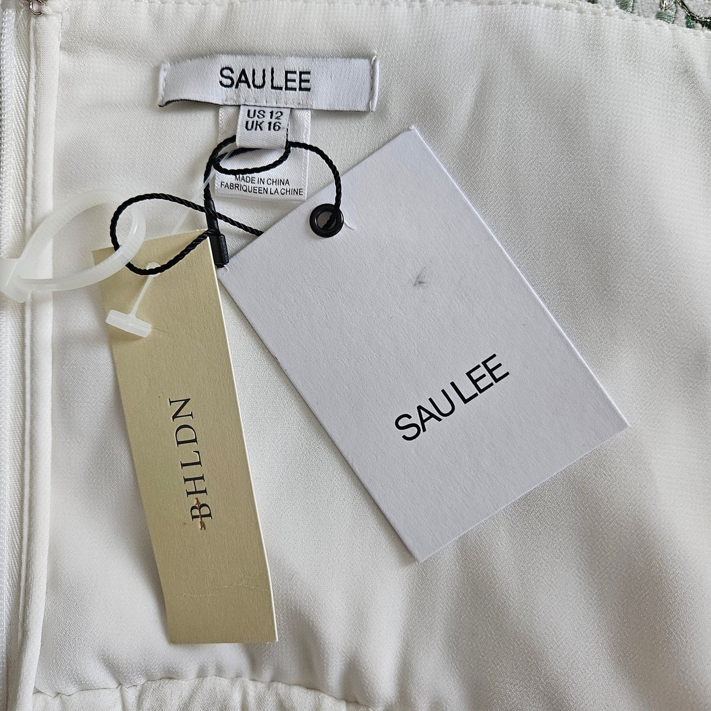 SAU LEE Anthropologie BHLDN Selena Bridal Dress Size 12