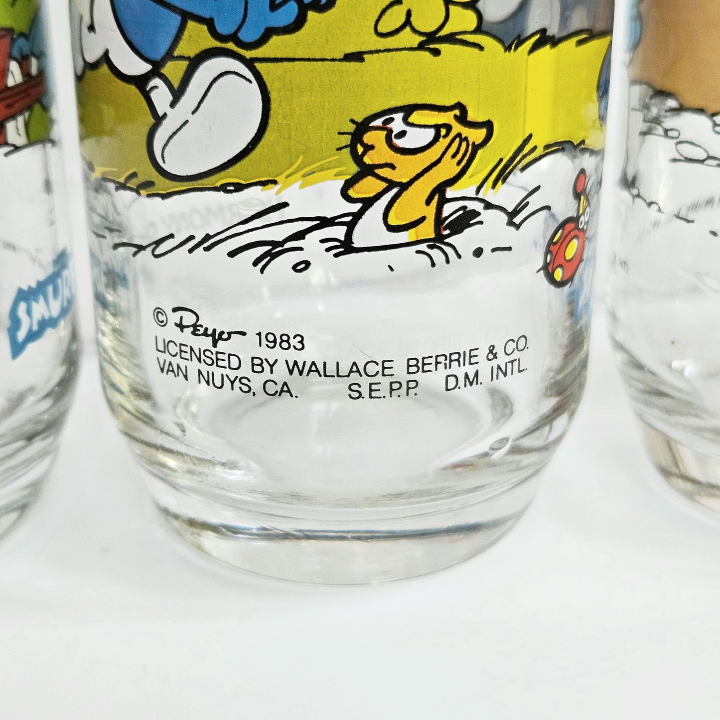 1982/83 Smurfs Glasses