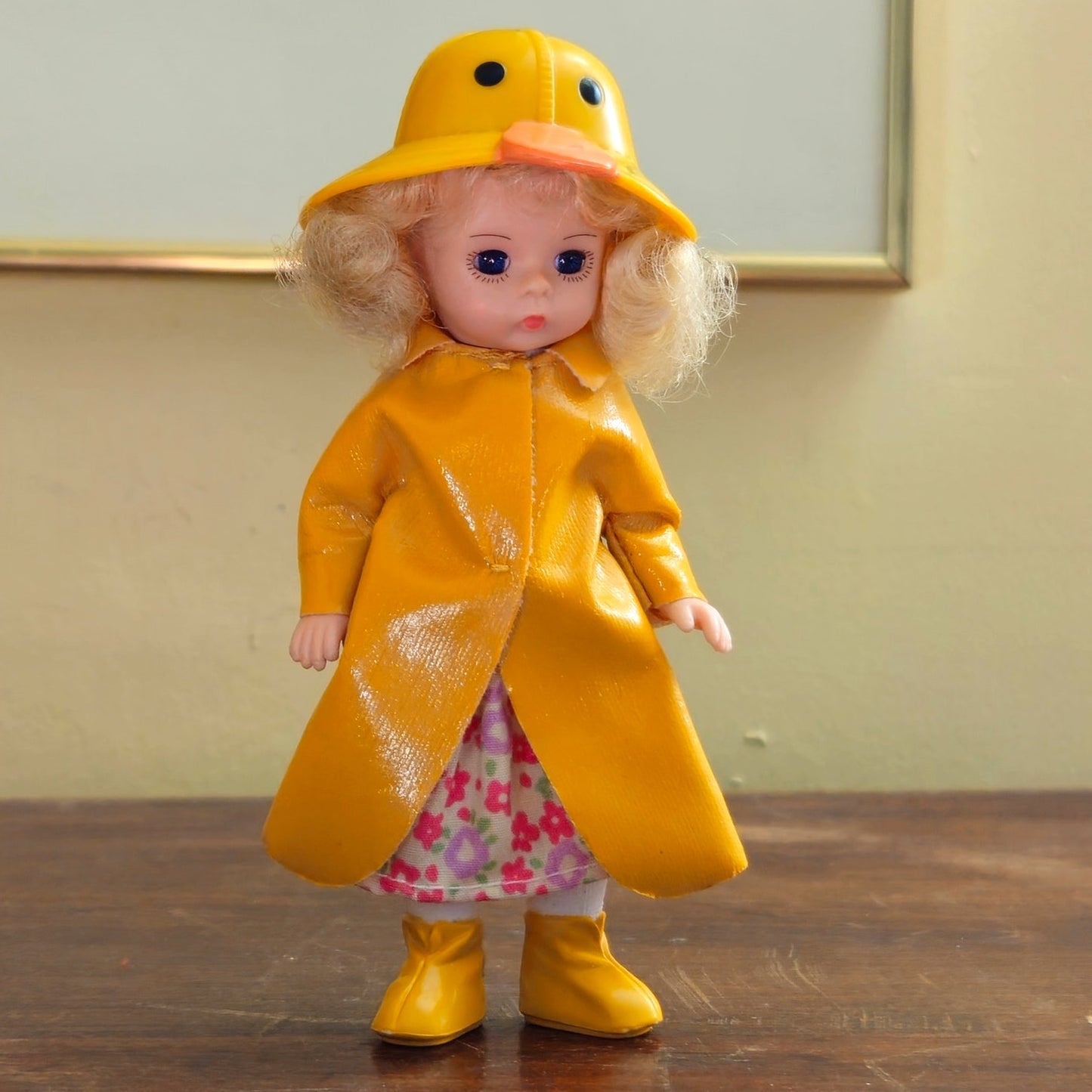 Vintage Madame Alexander “It’s Raining” Doll + UK “Things That Swim” Board Book