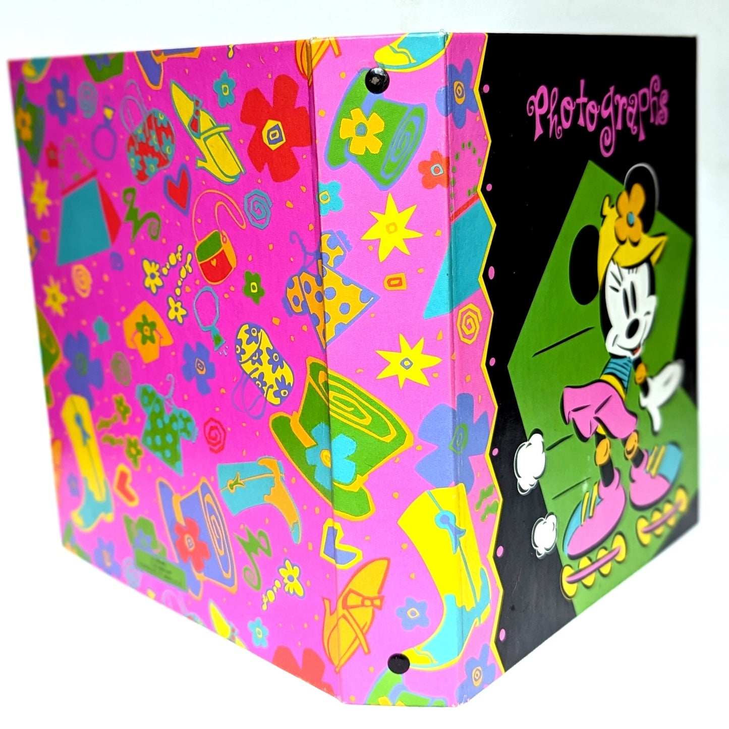 Vintage 1990s Minnie Mouse Roller Blading Photo Album by C.R. Gibson