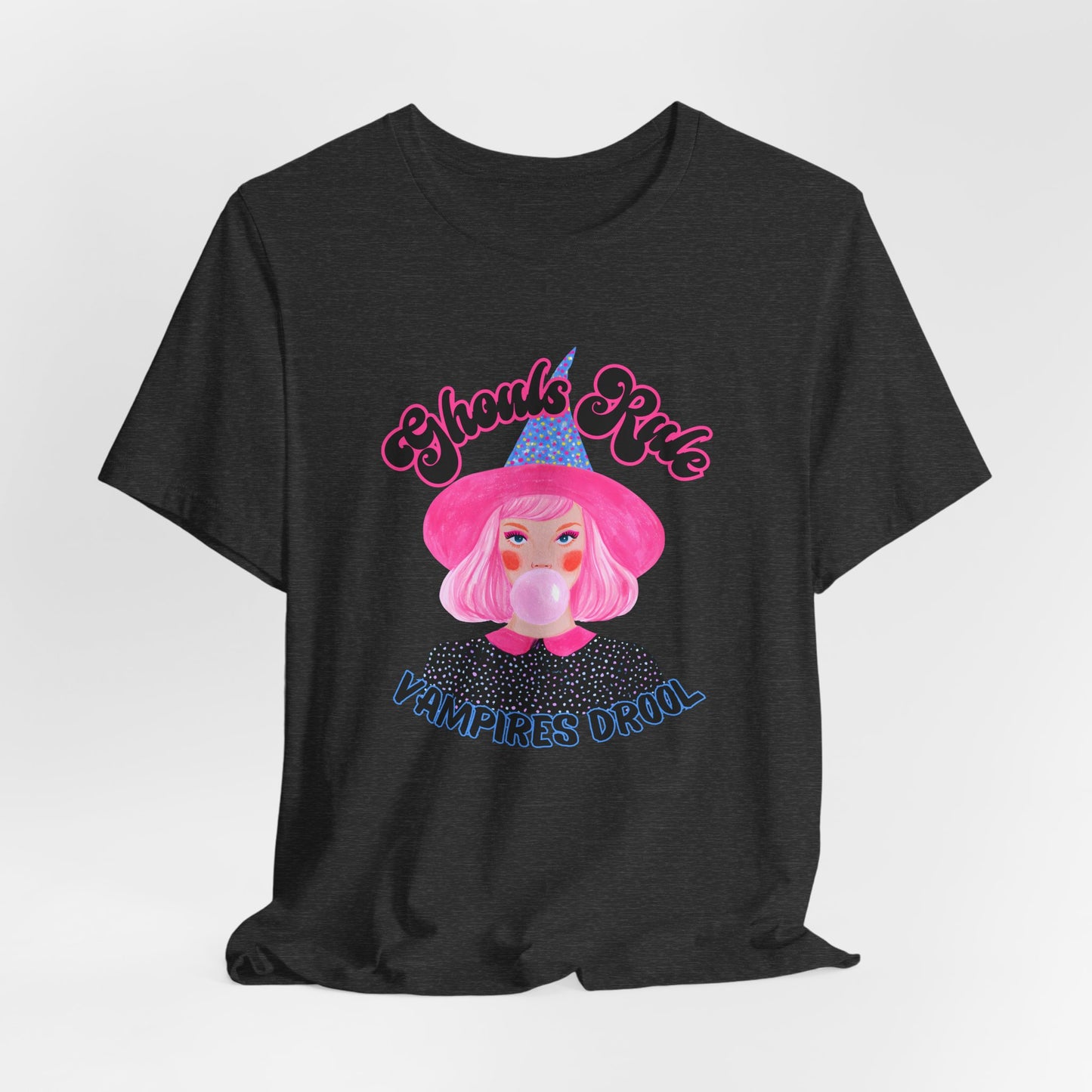 Ghouls Rule Halloween Graphic Tee