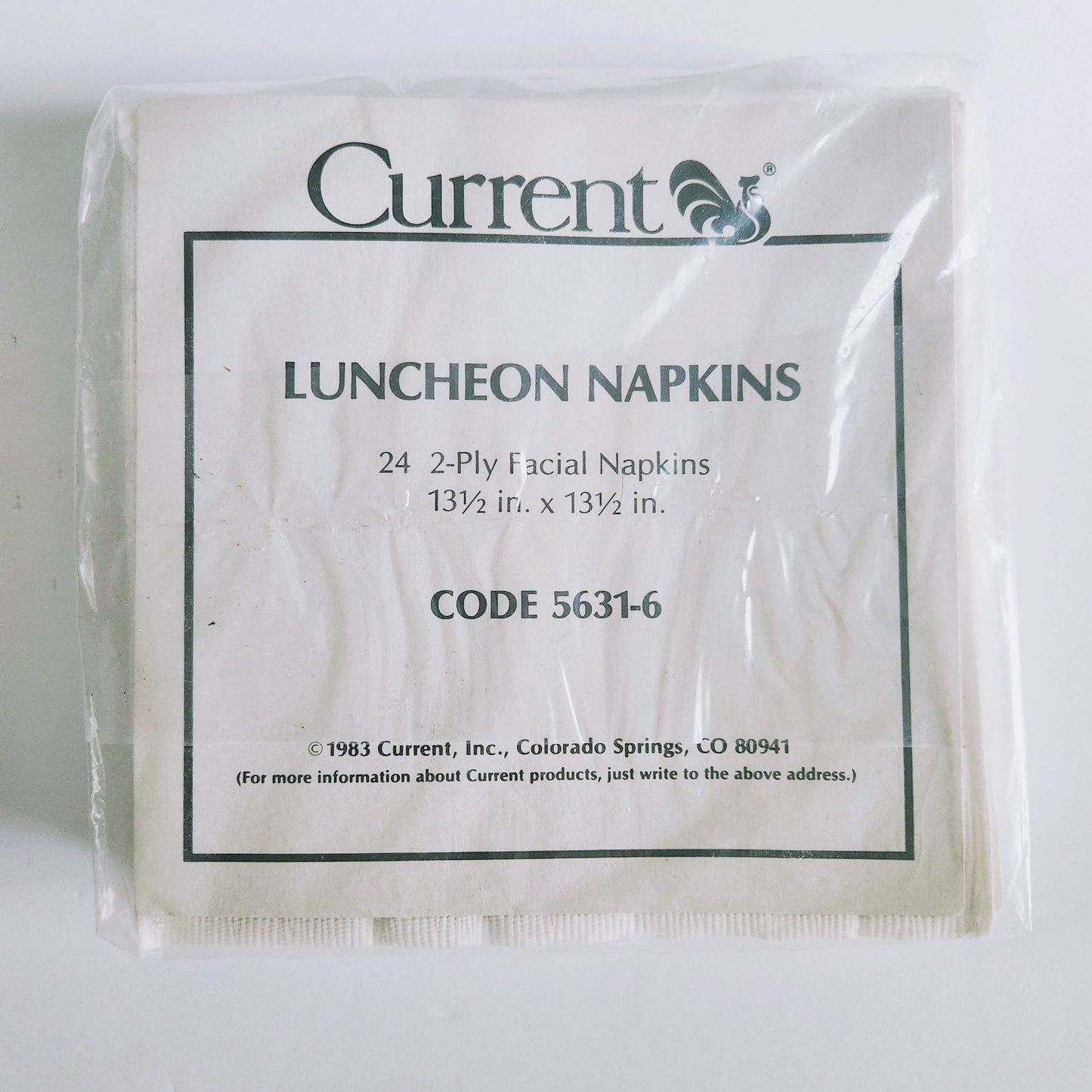 Vintage 1983 Current Wheat Sunset Luncheon Napkins – 24 Ct. 2-Ply – Sealed Package | Home Deor