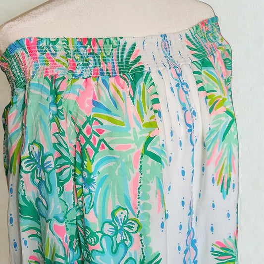 Lilly Pulitzer Maryellen Off Shoulder Dress | Women's M