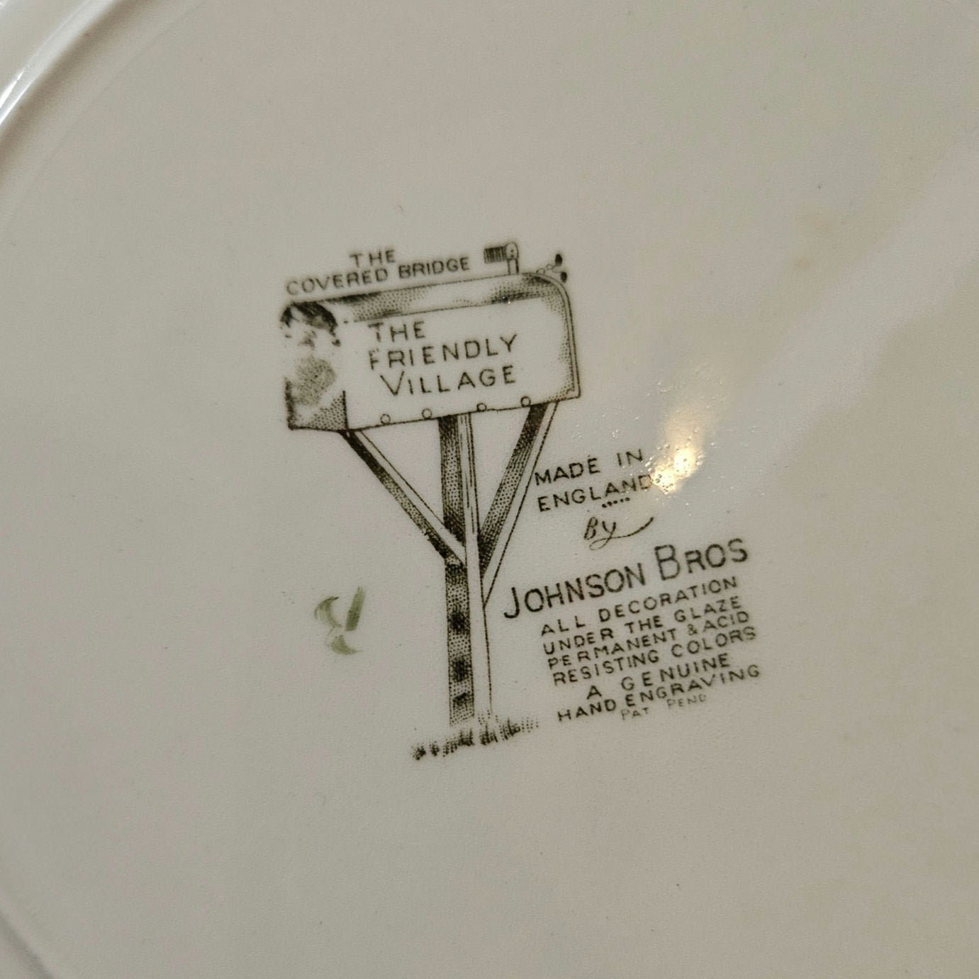 English Country Plate Wall Set