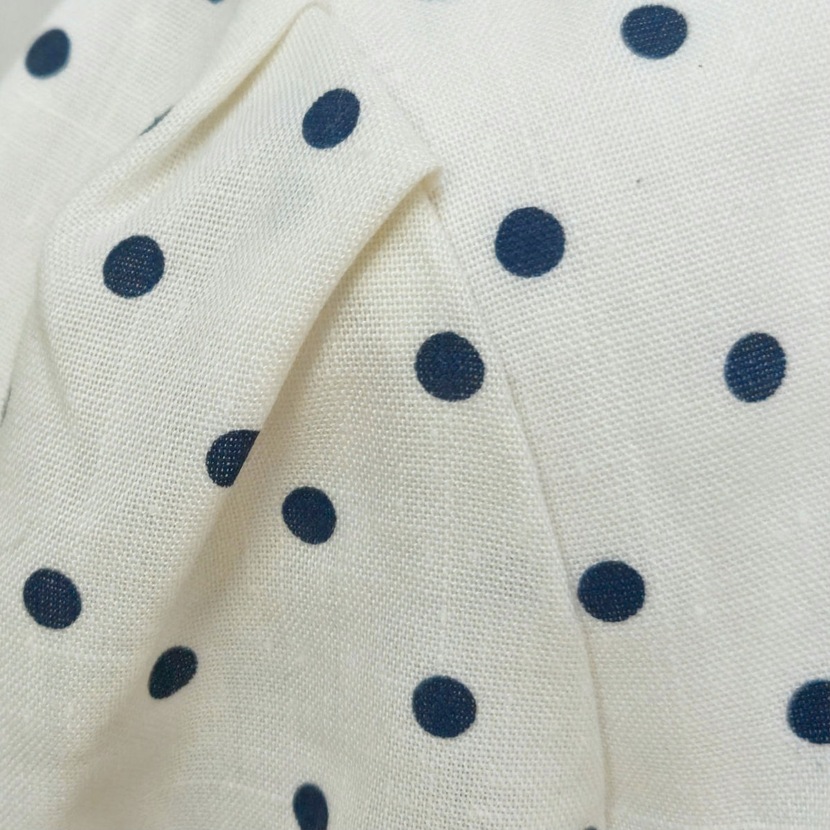 1990s Damon Petite Navy & White Polka Dot Sheath | Women's 10
