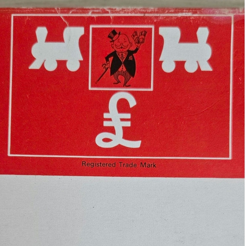 1972 British Monopoly Board Game