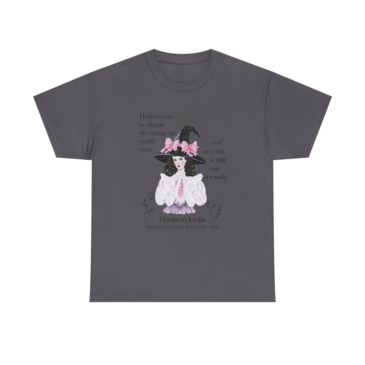 Elizabeth Krebs Halloween Witch Graphic Tee