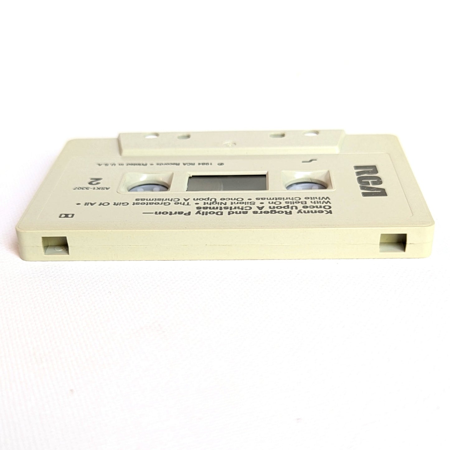 🎄 Vintage 1984 Kenny Rogers & Dolly Parton Cassette – Once Upon A Christmas 🎶
