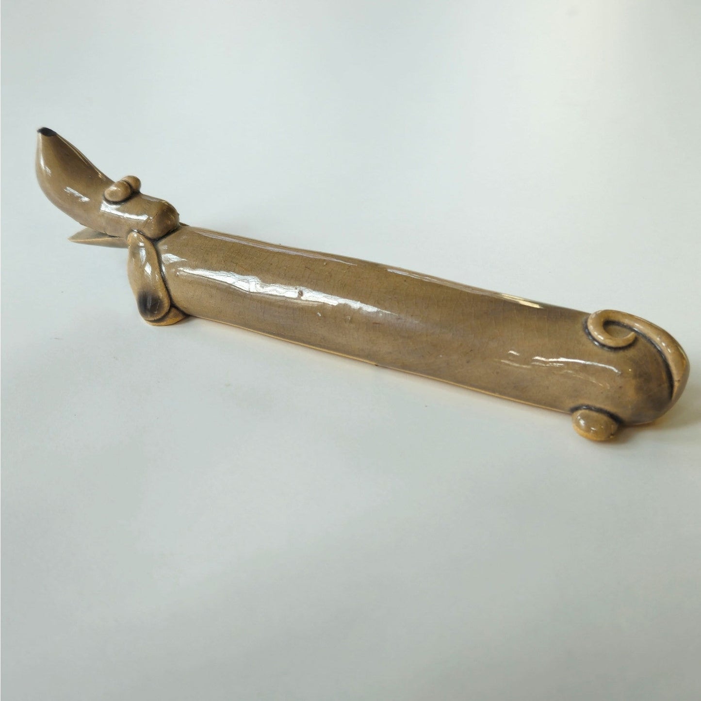 Mid-Century Dachshund Ring Holder