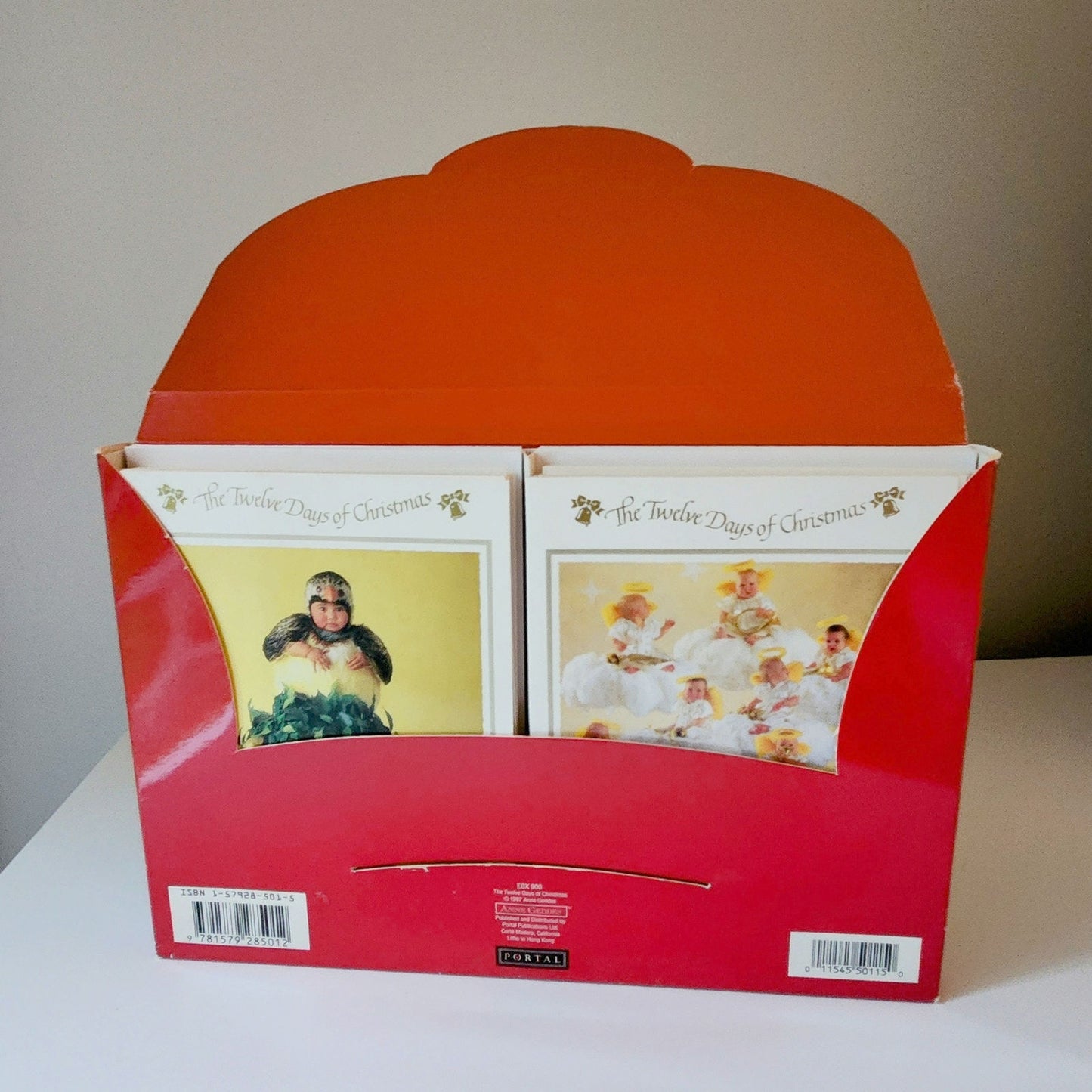 Vintage Anne Geddes Christmas Card Set | 24 1990s Twelve Days of Christmas