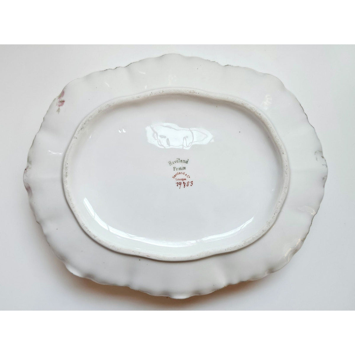 1800s Haviland Limoges Schleiger Covered Vegetable Dish