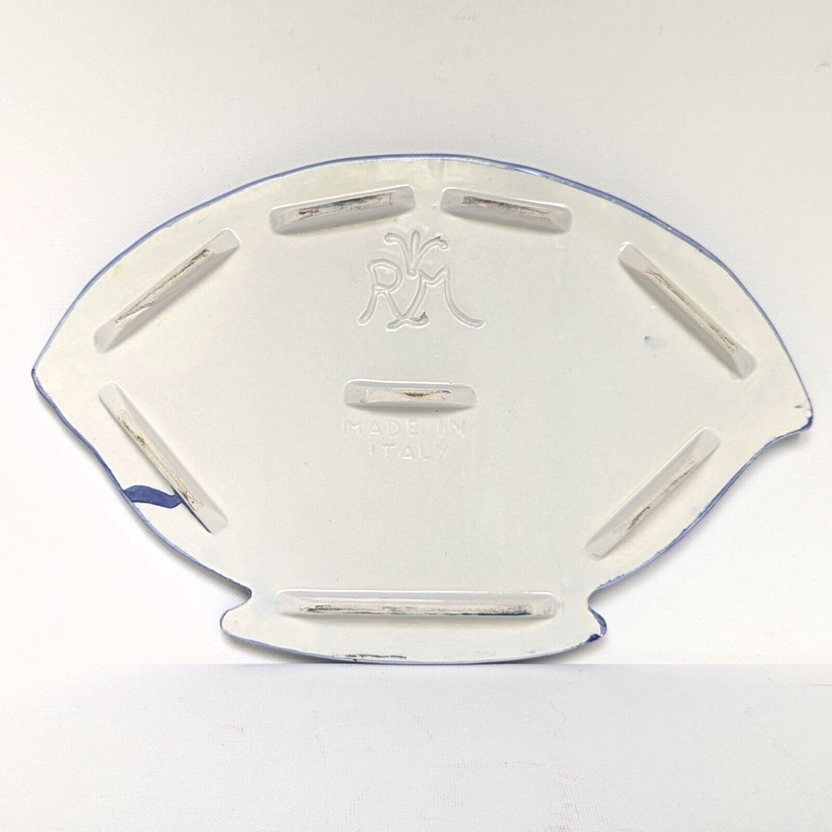 1990s Italian Ceramic Cherry Trivet