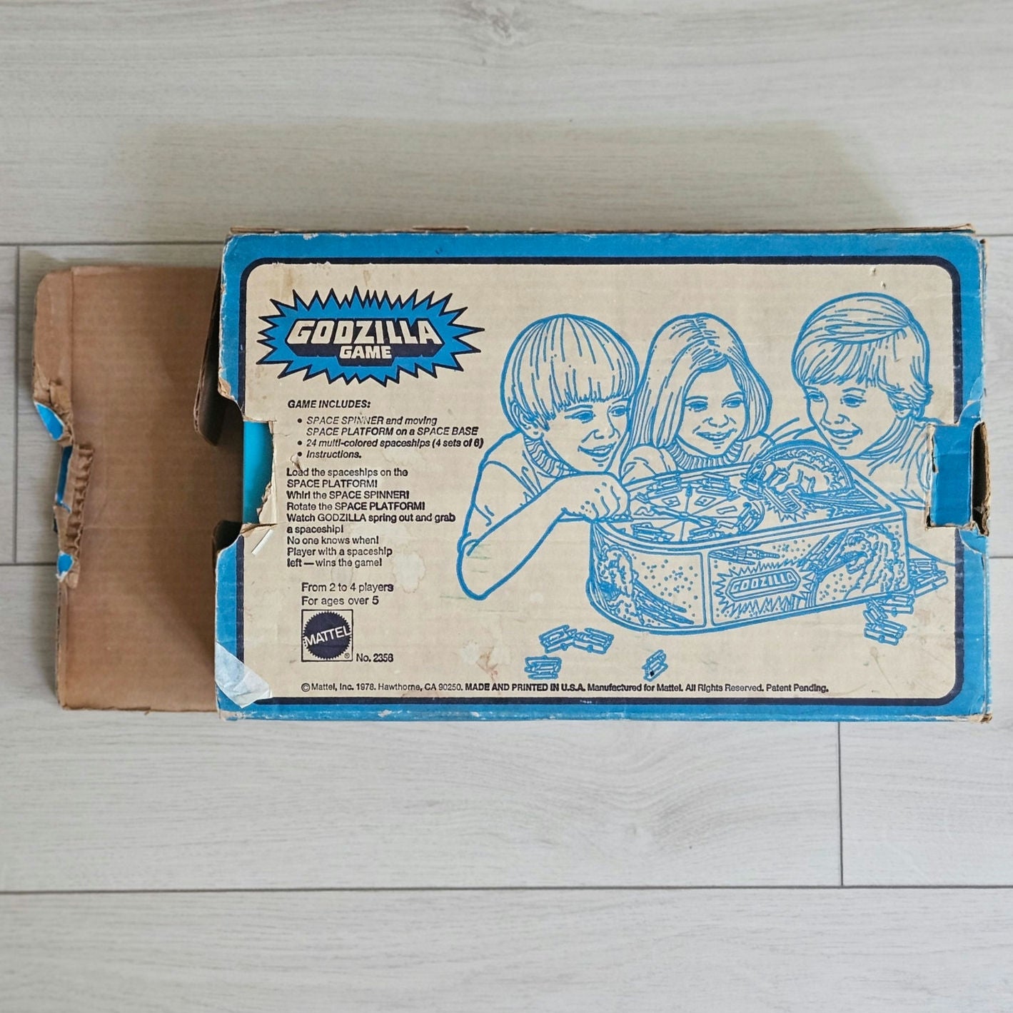 1978 Mattel Godzilla Game