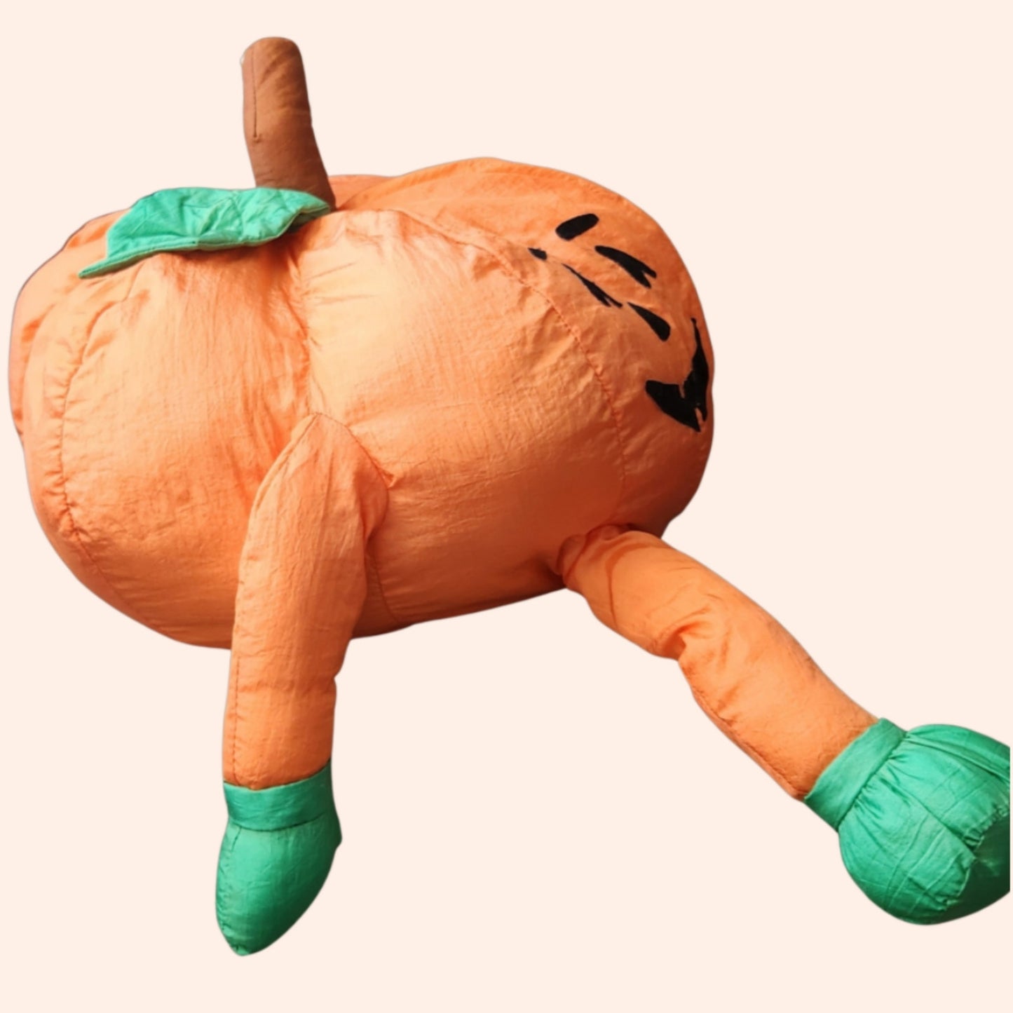 1990s Halloween Jack-O’-Lantern Pumpkin Plush