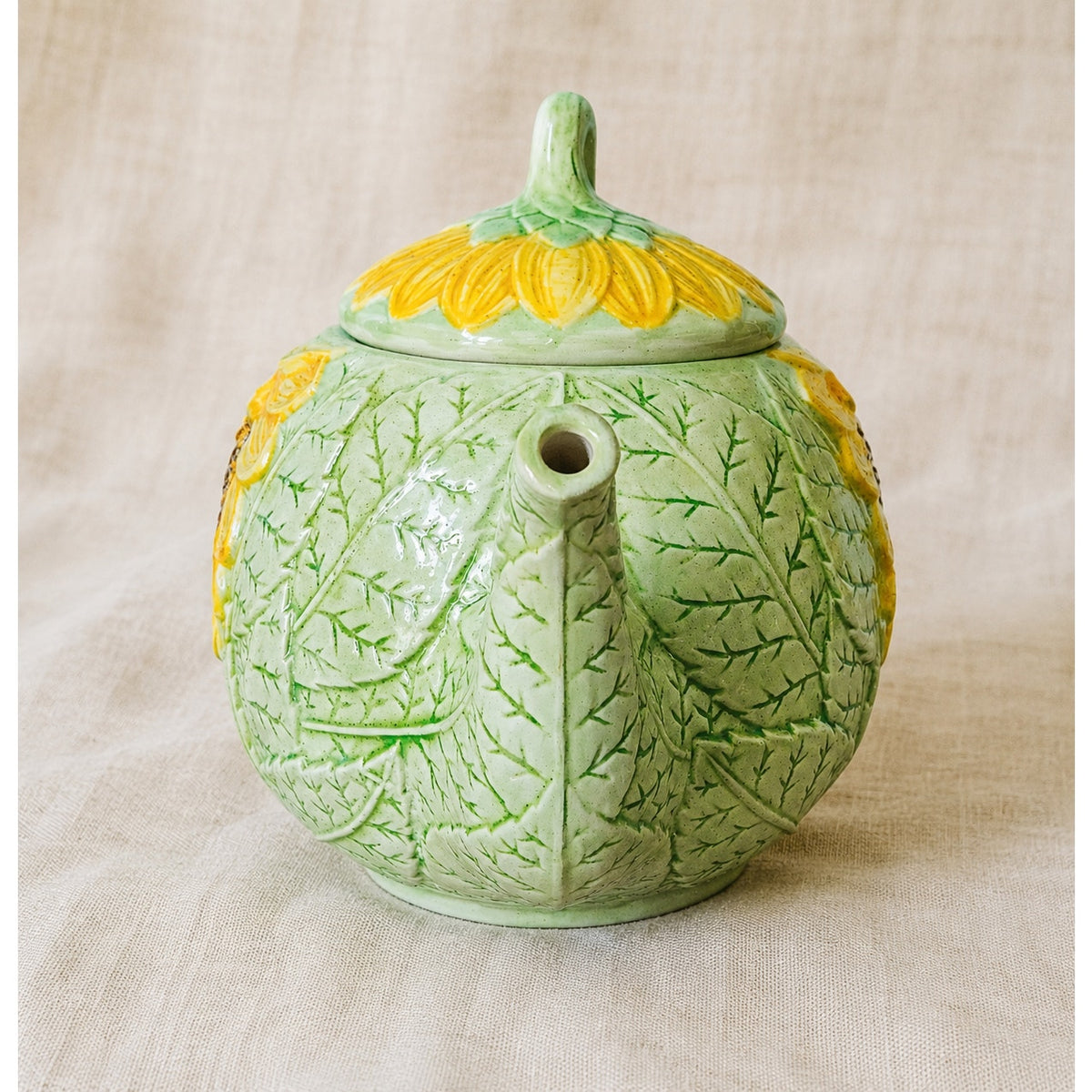 1990s Seymour Mann Sunflower Teapot