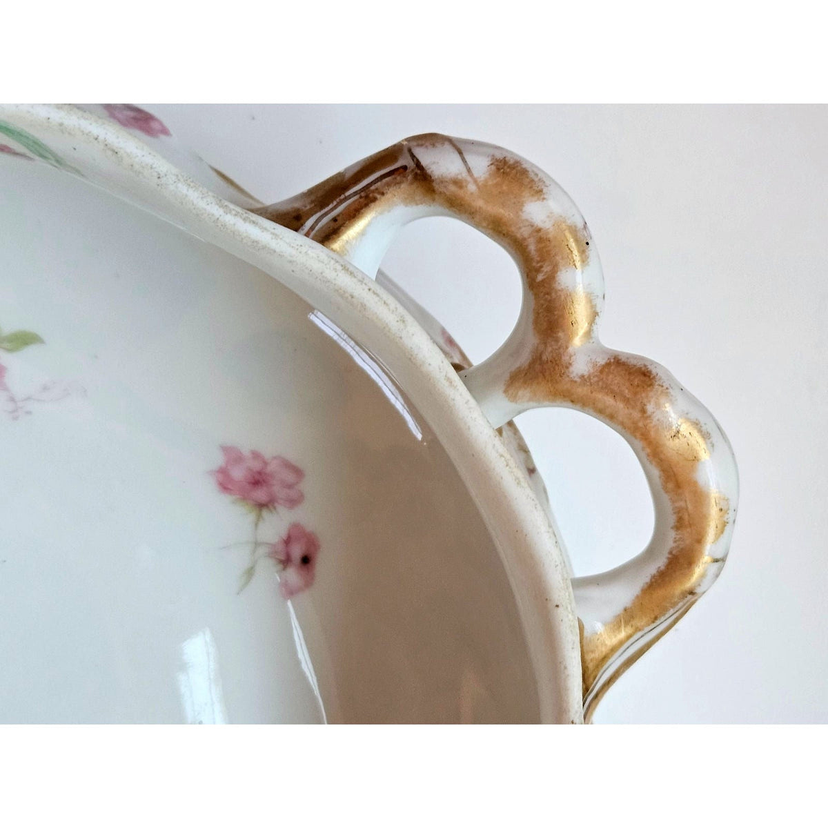 1800s Haviland Limoges Schleiger Covered Vegetable Dish