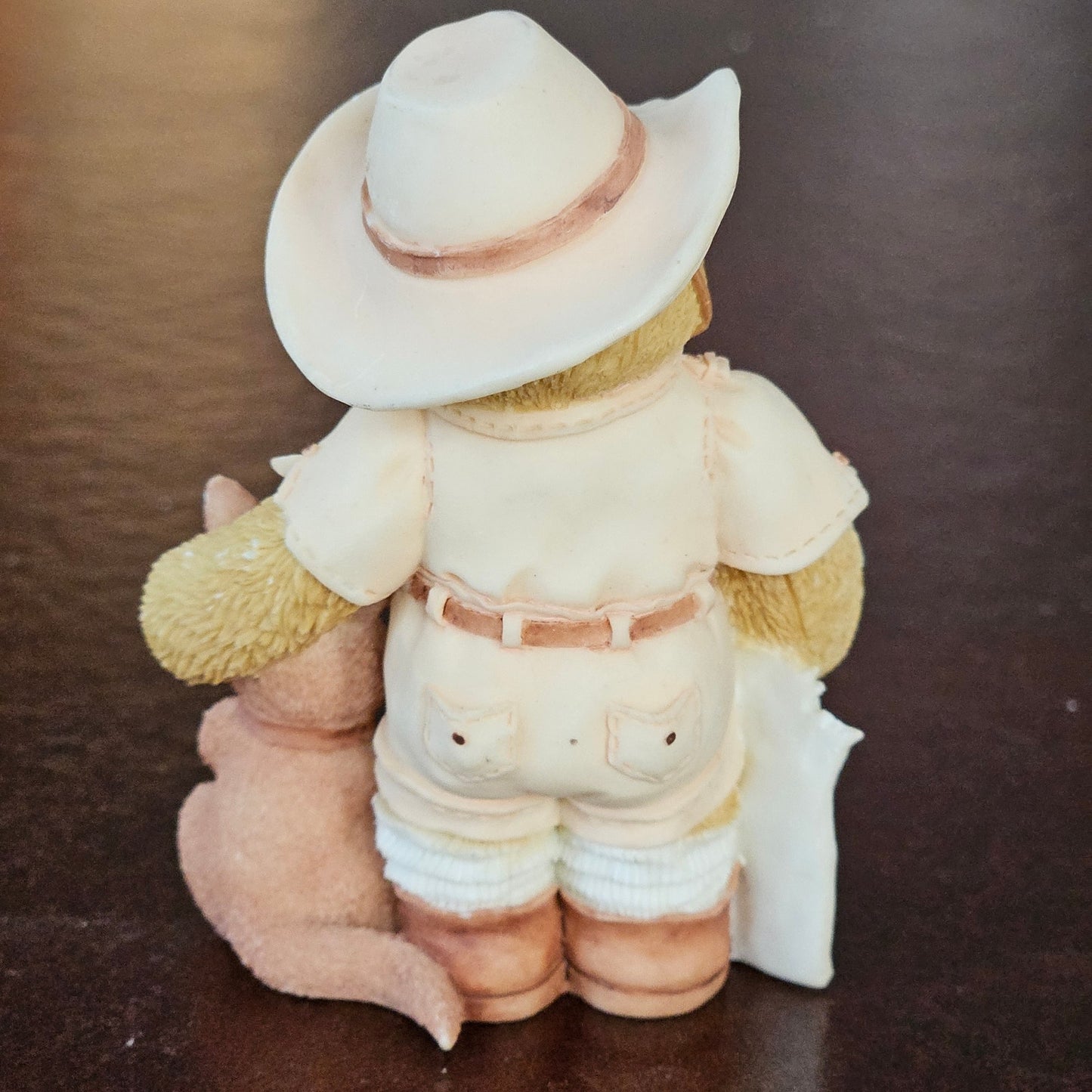 Vintage 1997 Bazza from Australia Figurine – Priscilla Hillman for Enesco – Teddy Bear with Kangaroo