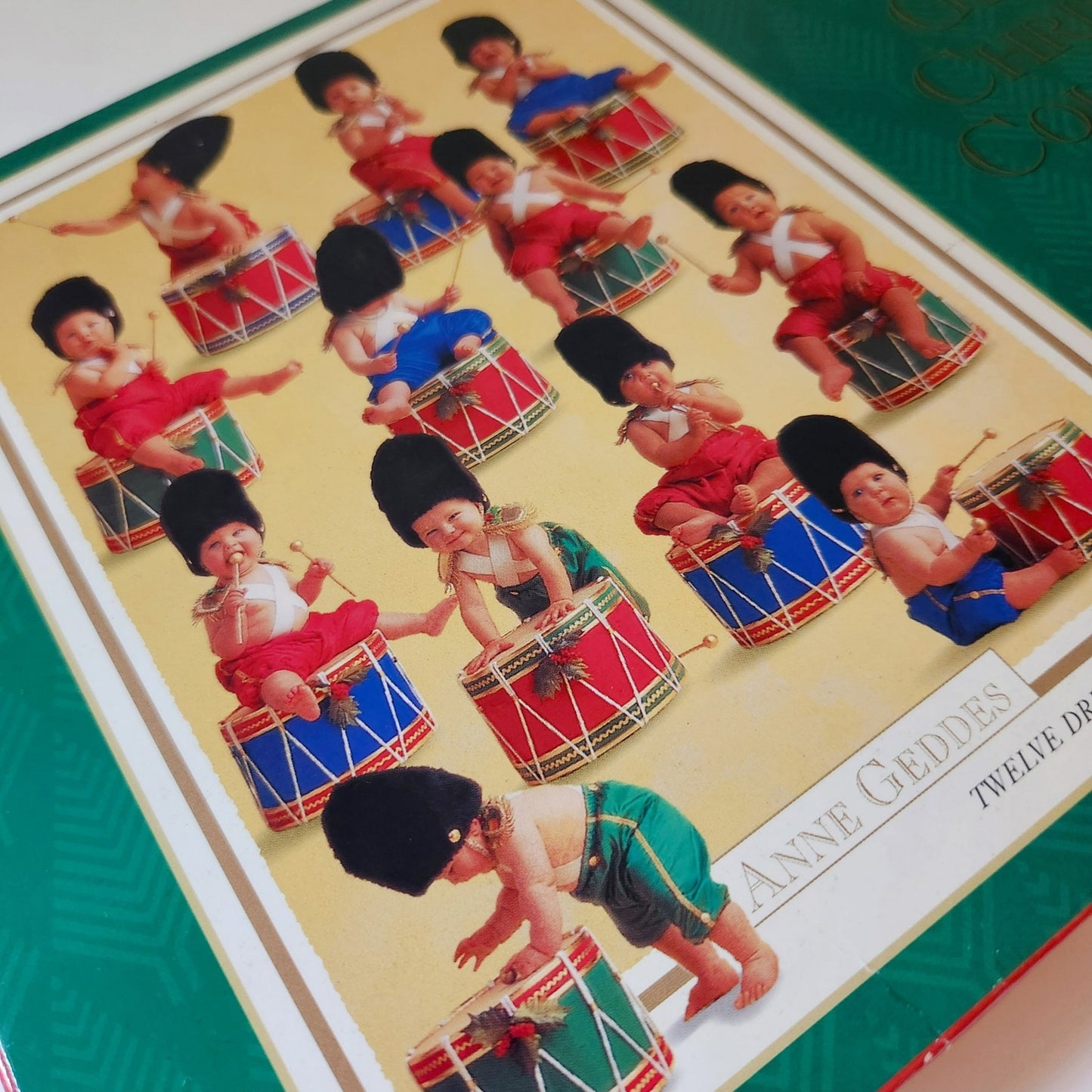 Vintage Anne Geddes Christmas Card Set | 24 1990s Twelve Days of Christmas