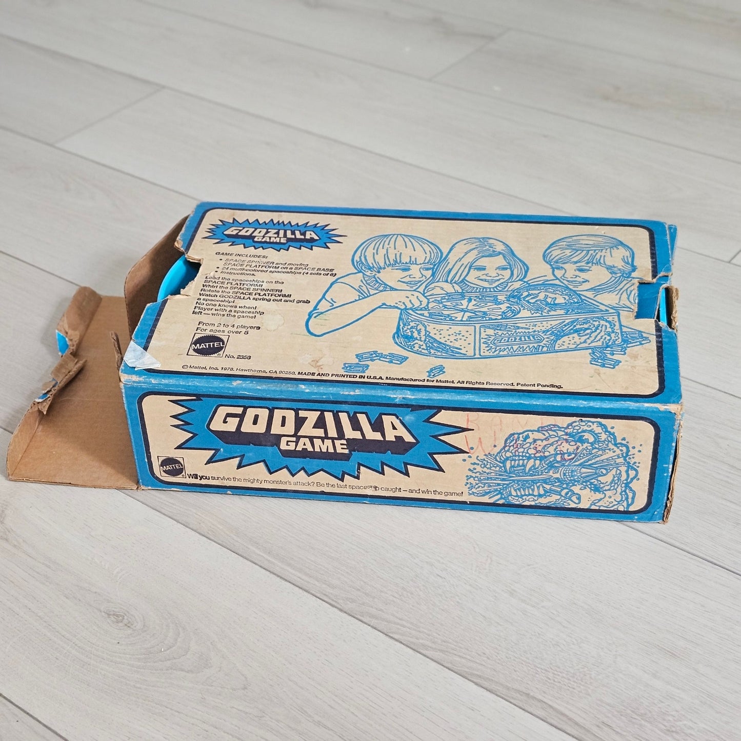 1978 Mattel Godzilla Game