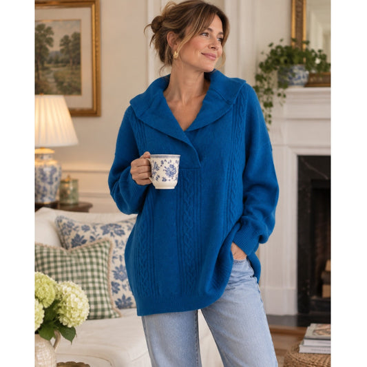 1980s T Dalton Copiando Blue Angora Sweater | Women's L