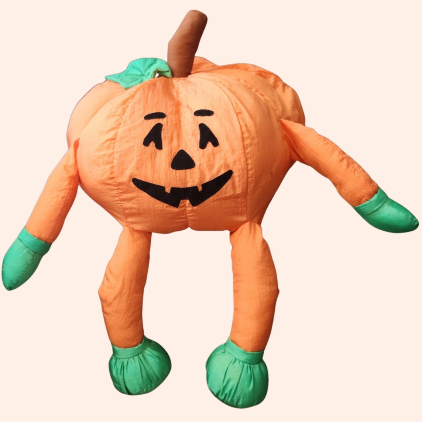 1990s Halloween Jack-O’-Lantern Pumpkin Plush