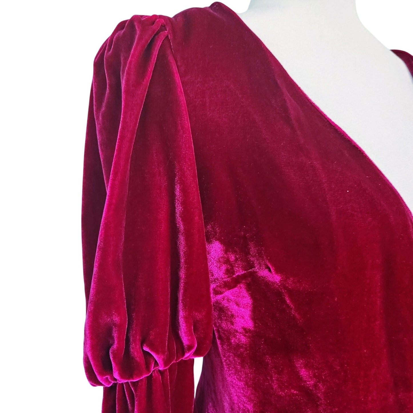 NWT Cinq à Sept Silk Velvet Blouse | Women's S