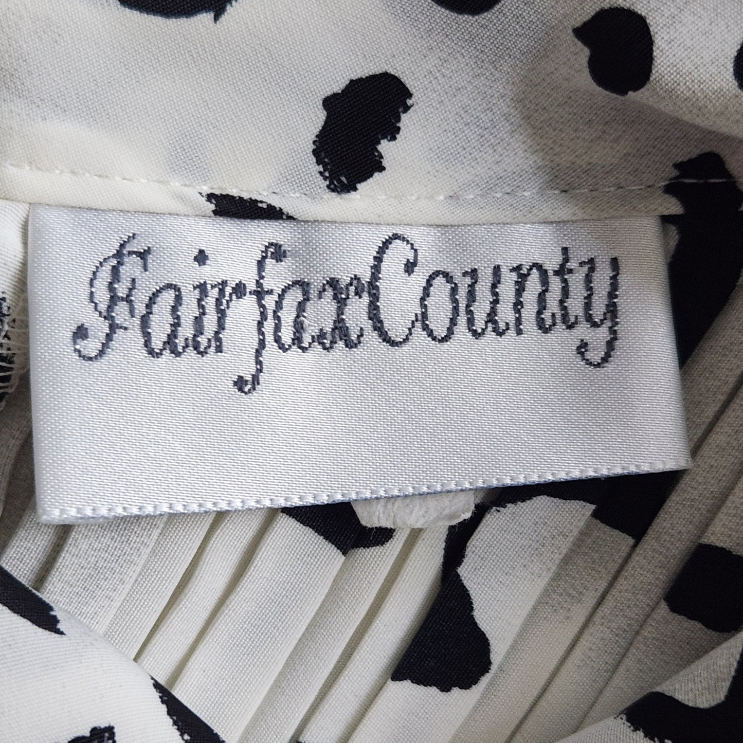 Vintage 80s/90s Fairfax County Leopard Print Sleeveless Blouse | Women's Small