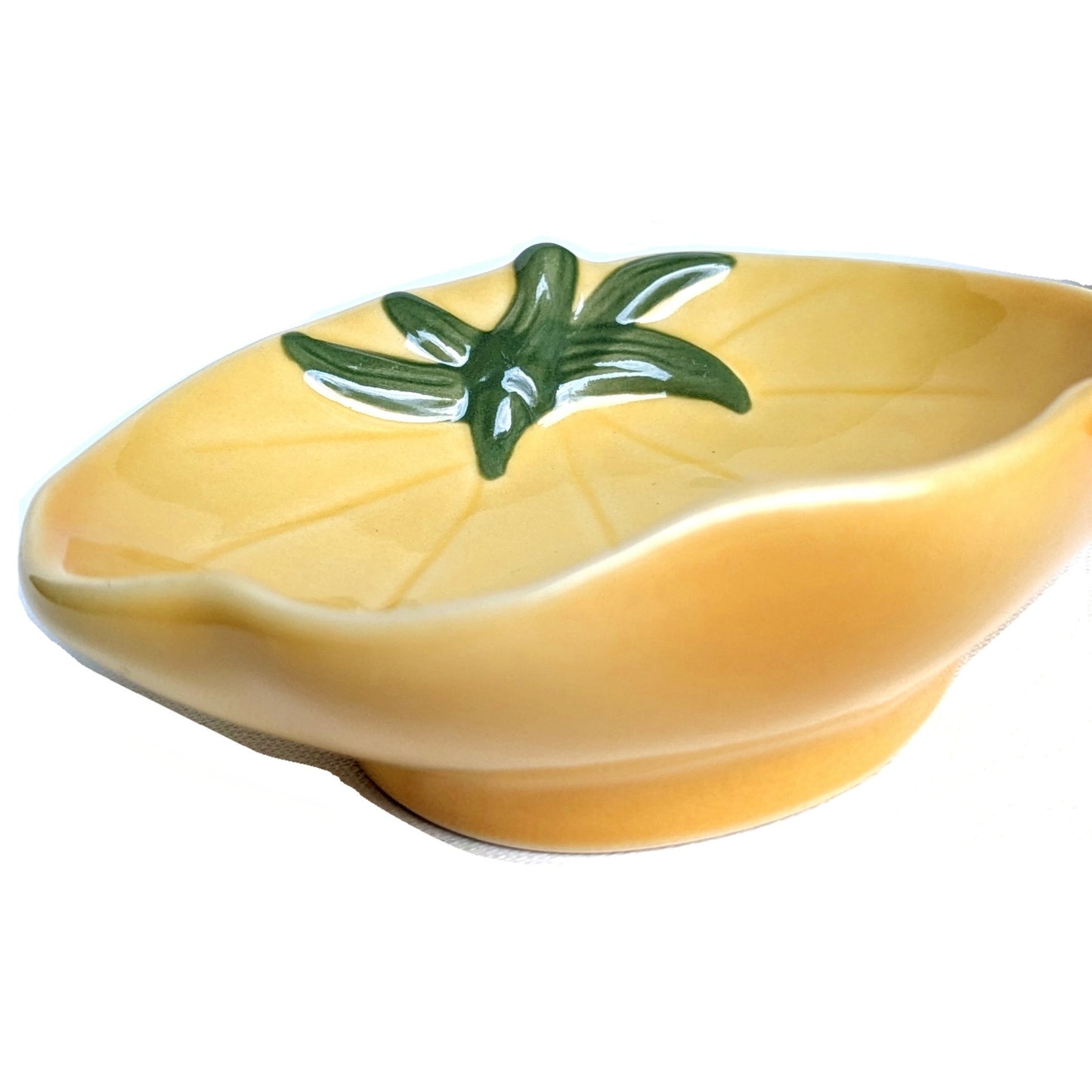 🍅 Williams Sonoma Vintage 2000s Heirloom Tomato Appetizer Dip Bowls – Set of 2 (Orange & Yellow) | Home