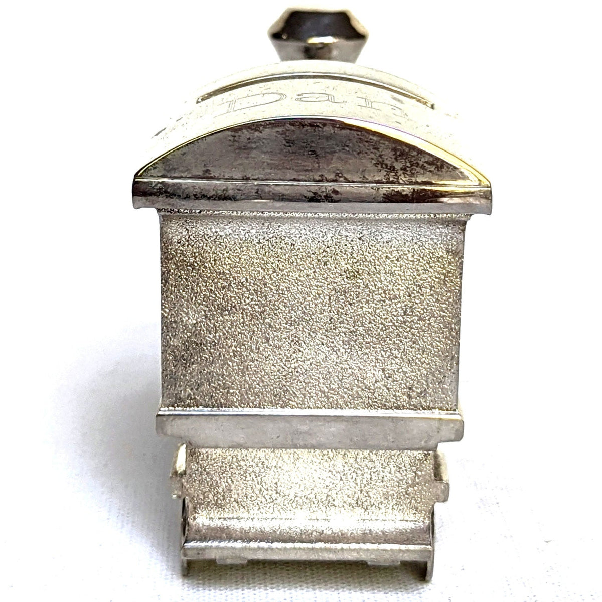 1990s Things Remembered Silverplate Train Coin Bank