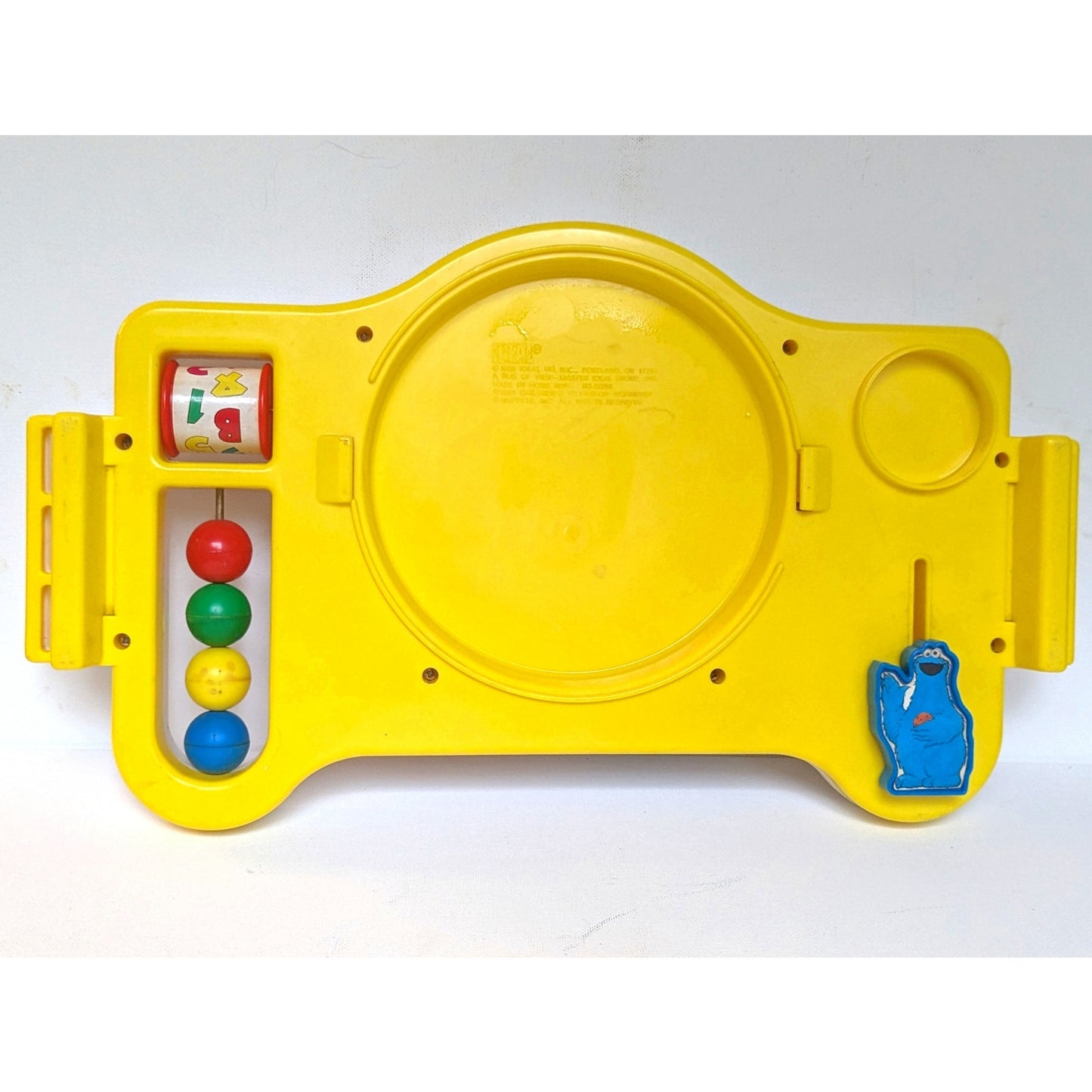 Vintage 1986 Sesame Street Reversible Activity Center & Food Tray Muppets, Inc.