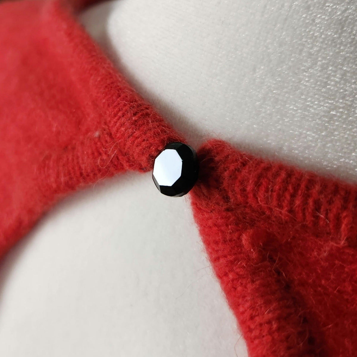 1980s Tricoville Angora Lambswool Sequin Sweater | Women's S